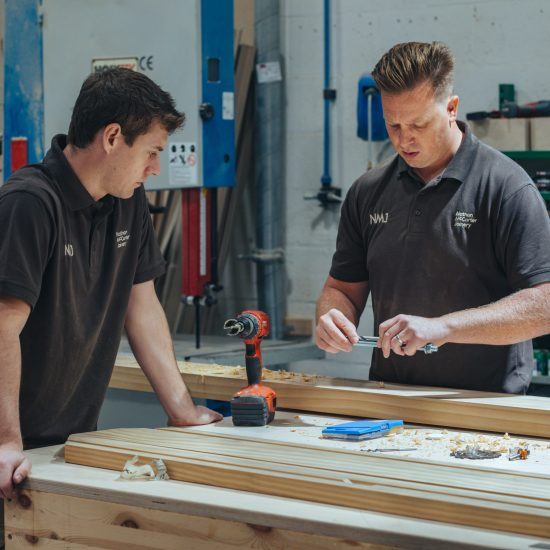 Nathan McCarter Joinery workshop action