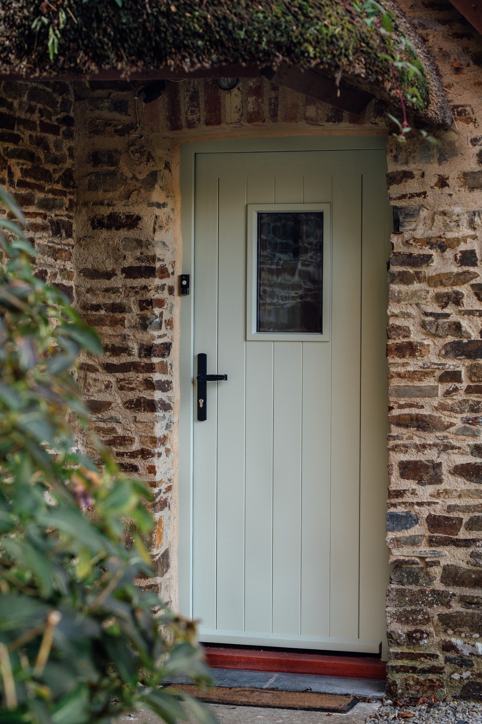 National Park thatched cottage front door