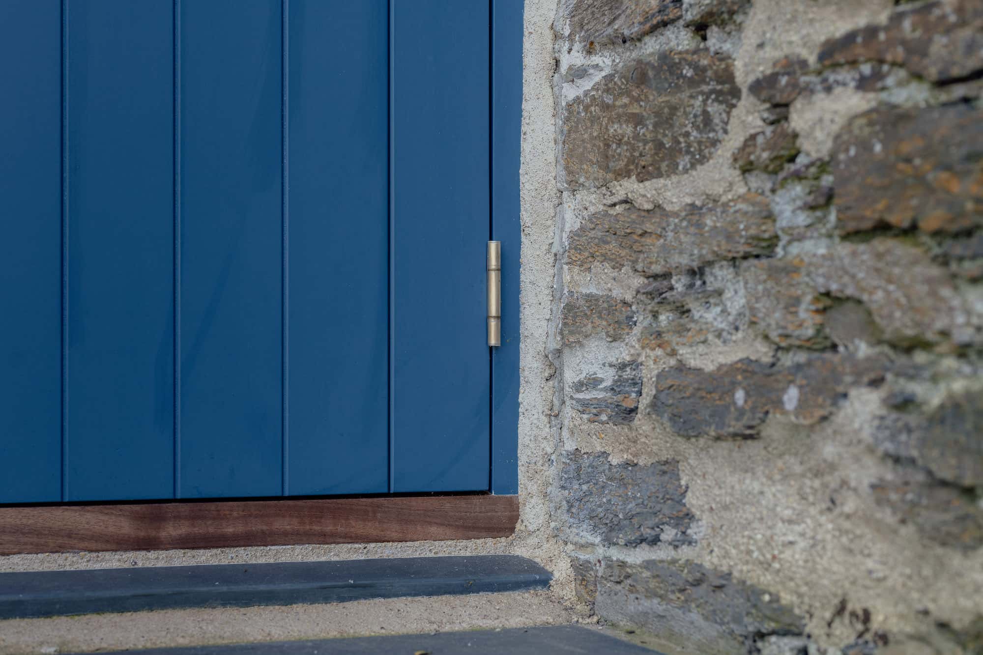 Rich Blues timber door colour
